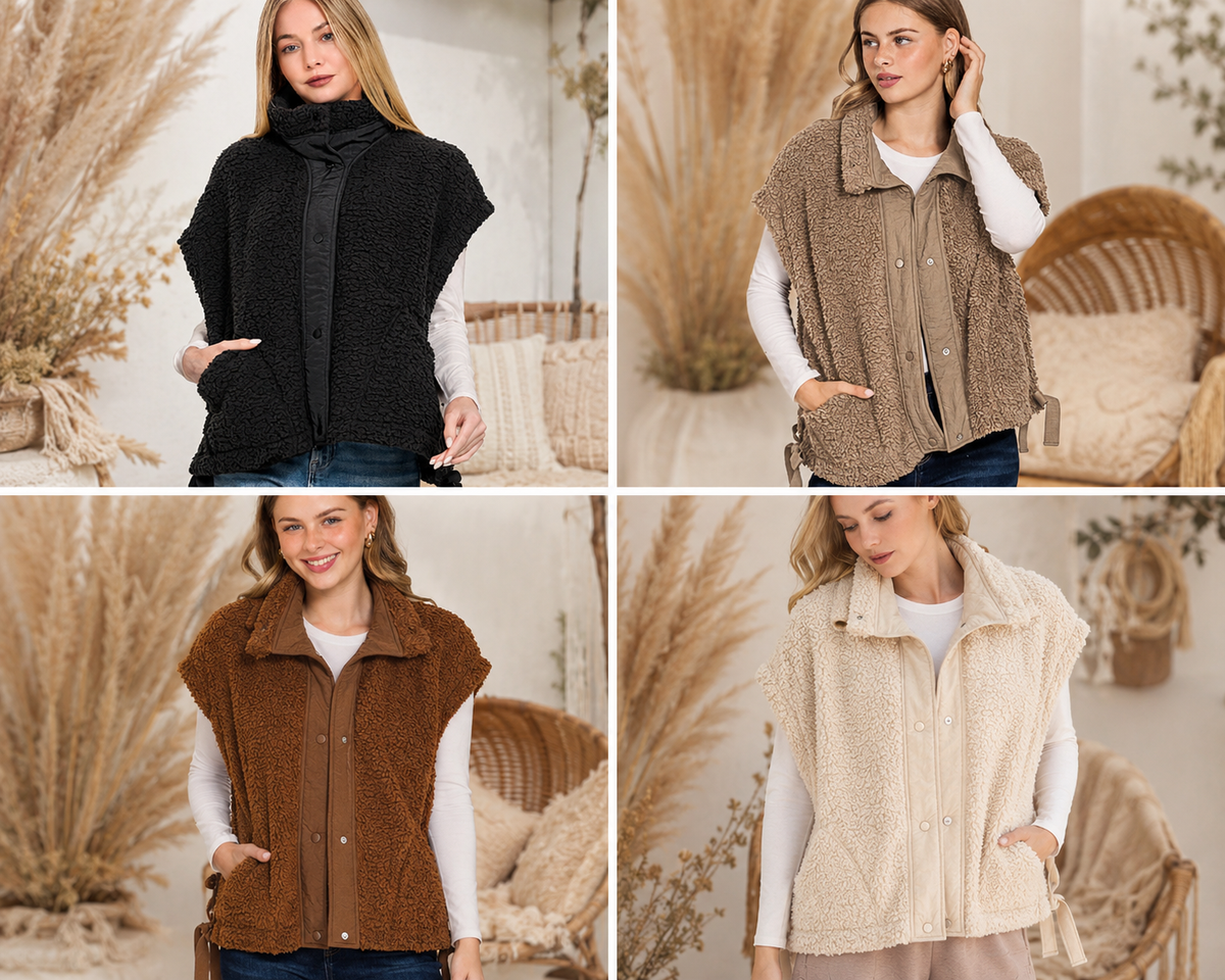 Stay Toasty Sherpa Vest