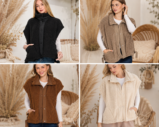 Stay Toasty Sherpa Vest